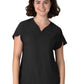 Women's Three-Pocket Y-Neck Dolman Scrub Top