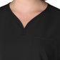 Women's Three-Pocket Y-Neck Dolman Scrub Top