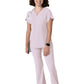 Women's Three-Pocket Y-Neck Dolman Scrub Top