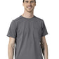 Men's One-Pocket Crew Neck Scrub Top