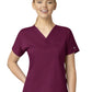 Women's Three-Pocket Dolman V-Neck Top