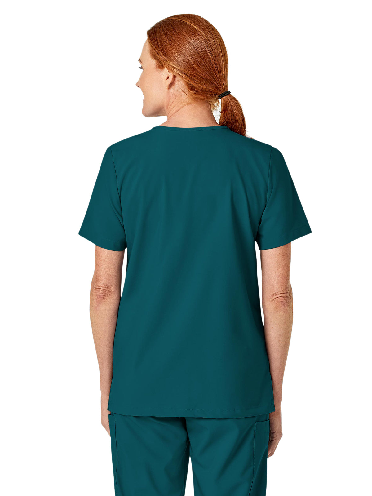 Unisex 4-Pocket V-Neck Top