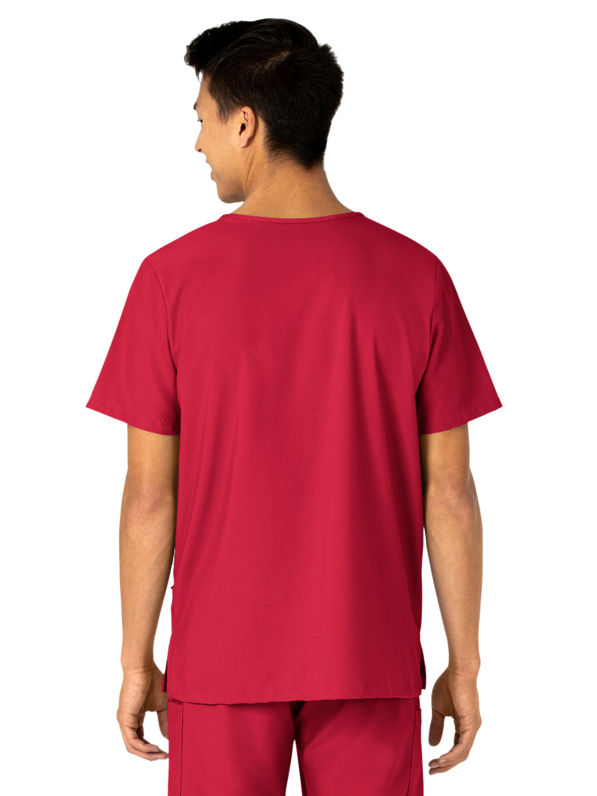 Unisex 4-Pocket V-Neck Top