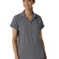 Women’s Two-Pocket Flex-n-Reach Collared Scrub Top