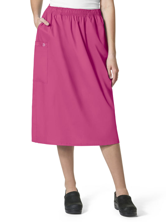 Women's Five-Pocket Pull On Cargo Skirt