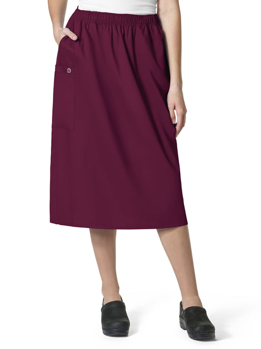 Women's Five-Pocket Pull On Cargo Skirt