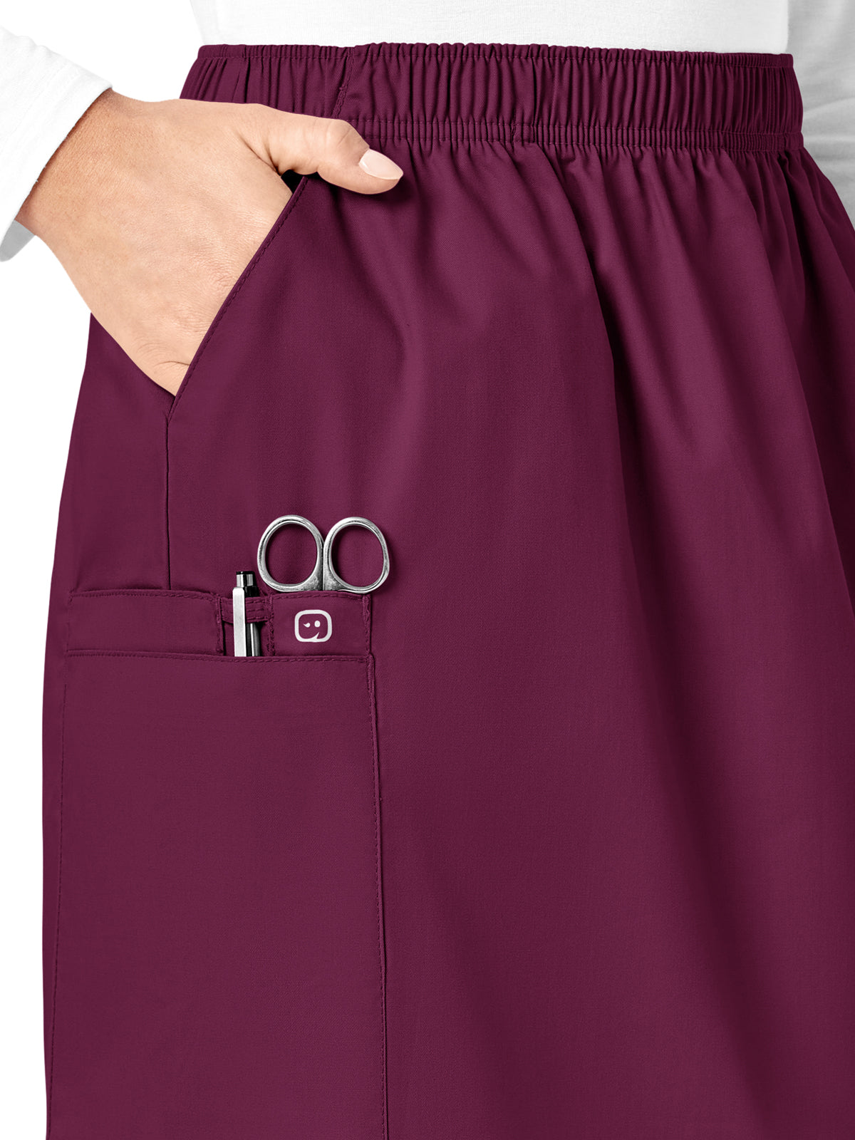 Women's Five-Pocket Pull On Cargo Skirt