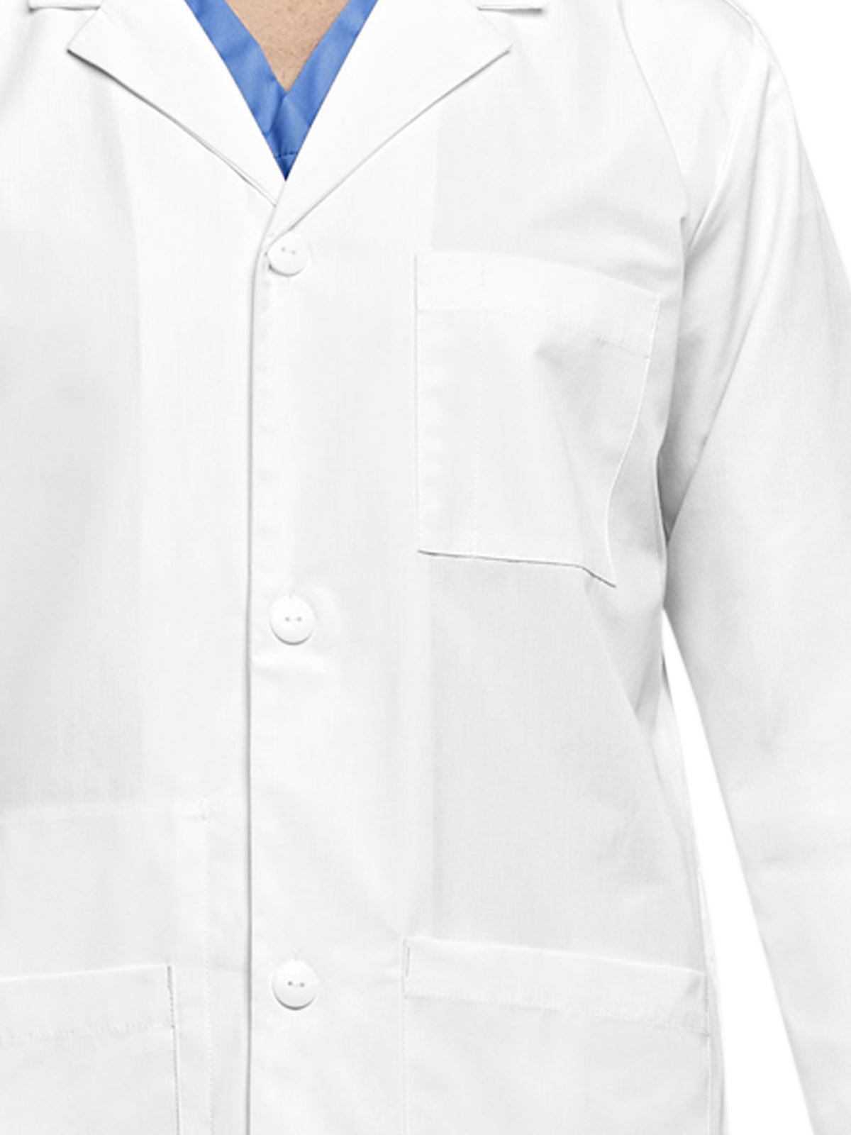 Men's Four-Pocket 42" Full-Length Lab Coat