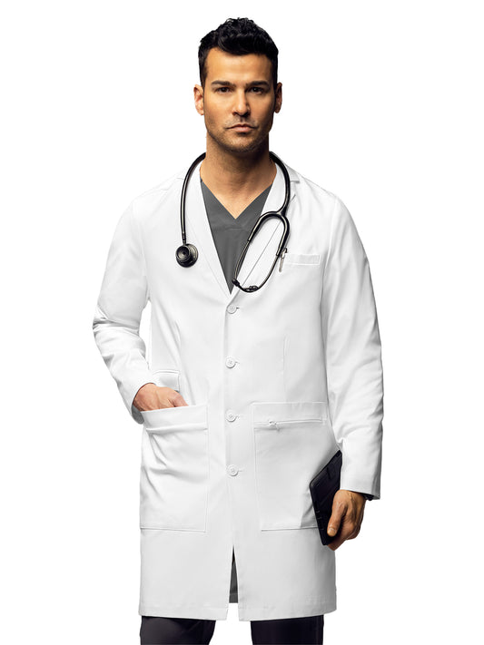 Men's Four-Pocket 38" Full-Length Lab Coat