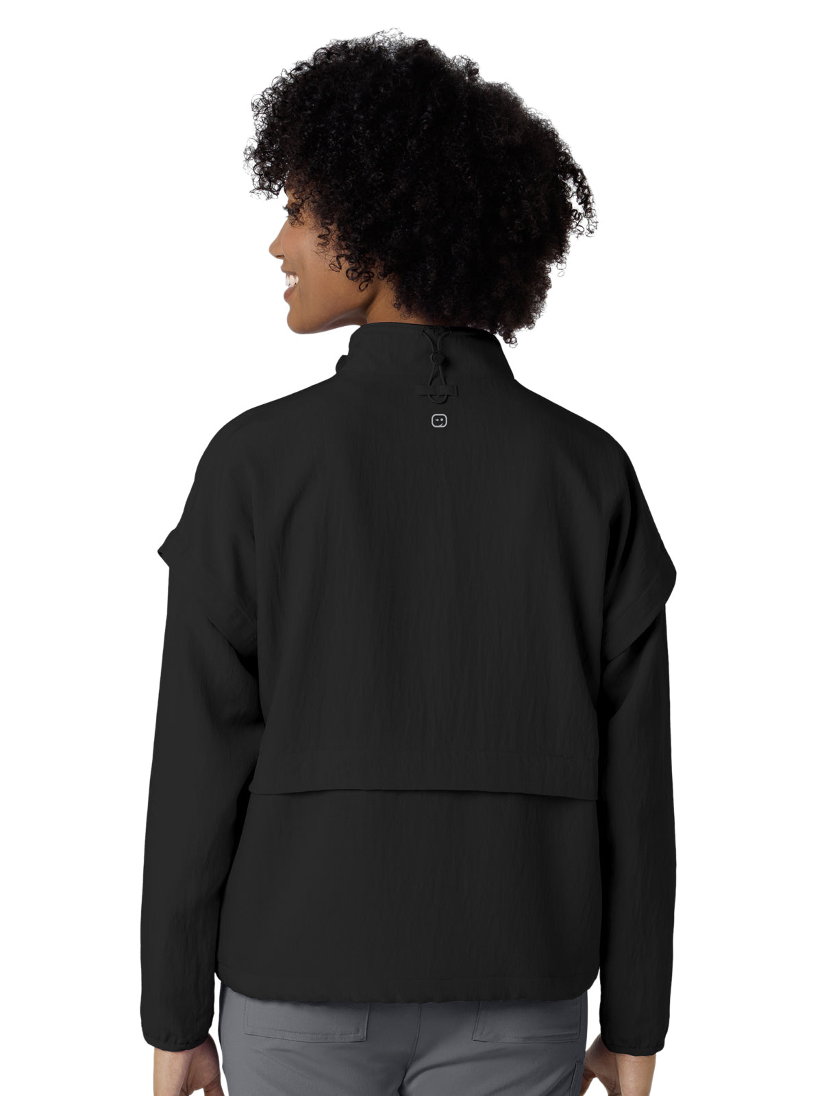 Women's Four-Pocket BreezeBreaker Scrub Jacket