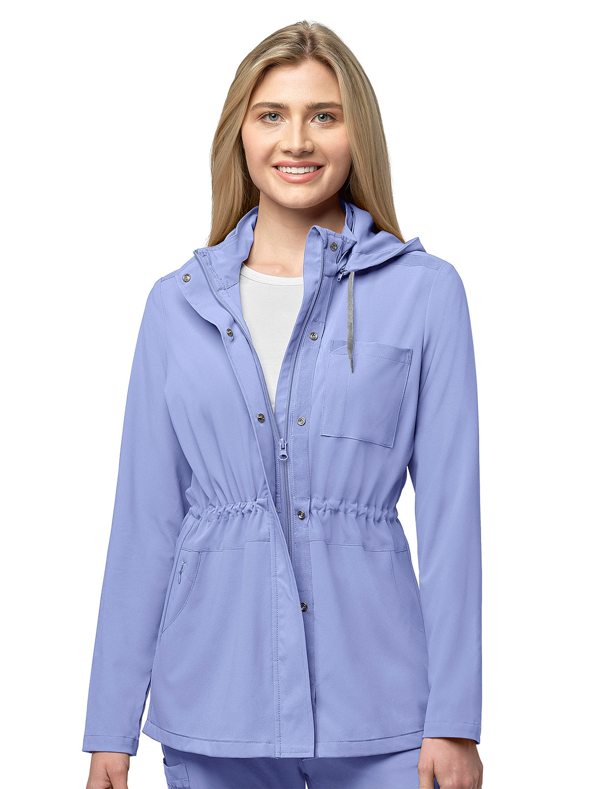 Women's Five-Pocket Convertible Hood Jacket