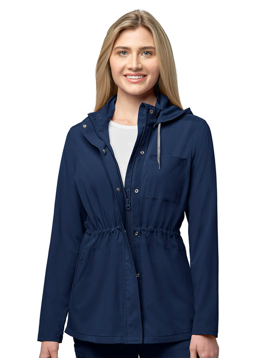 Women's Five-Pocket Convertible Hood Jacket