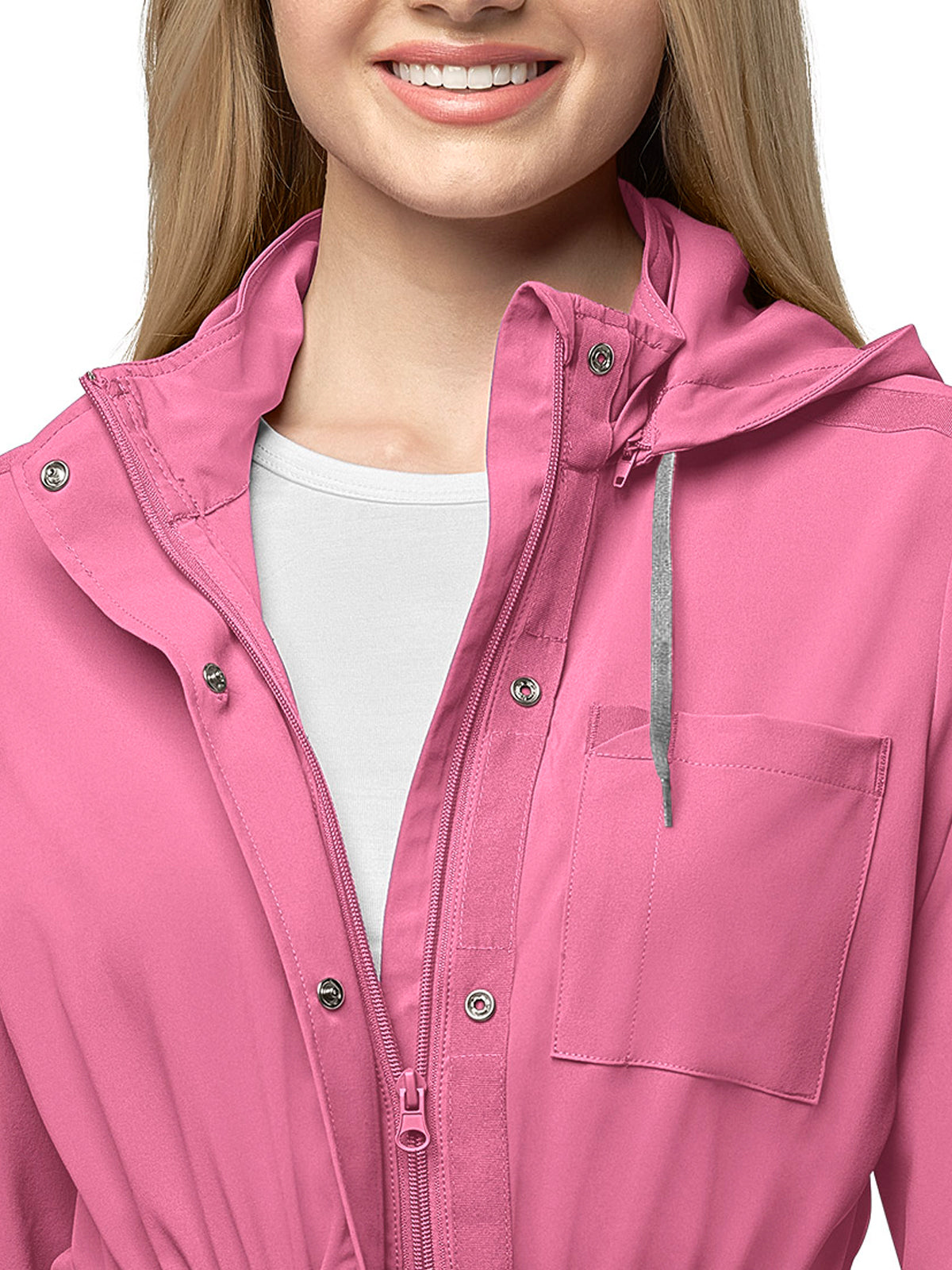 Women's Five-Pocket Convertible Hood Jacket