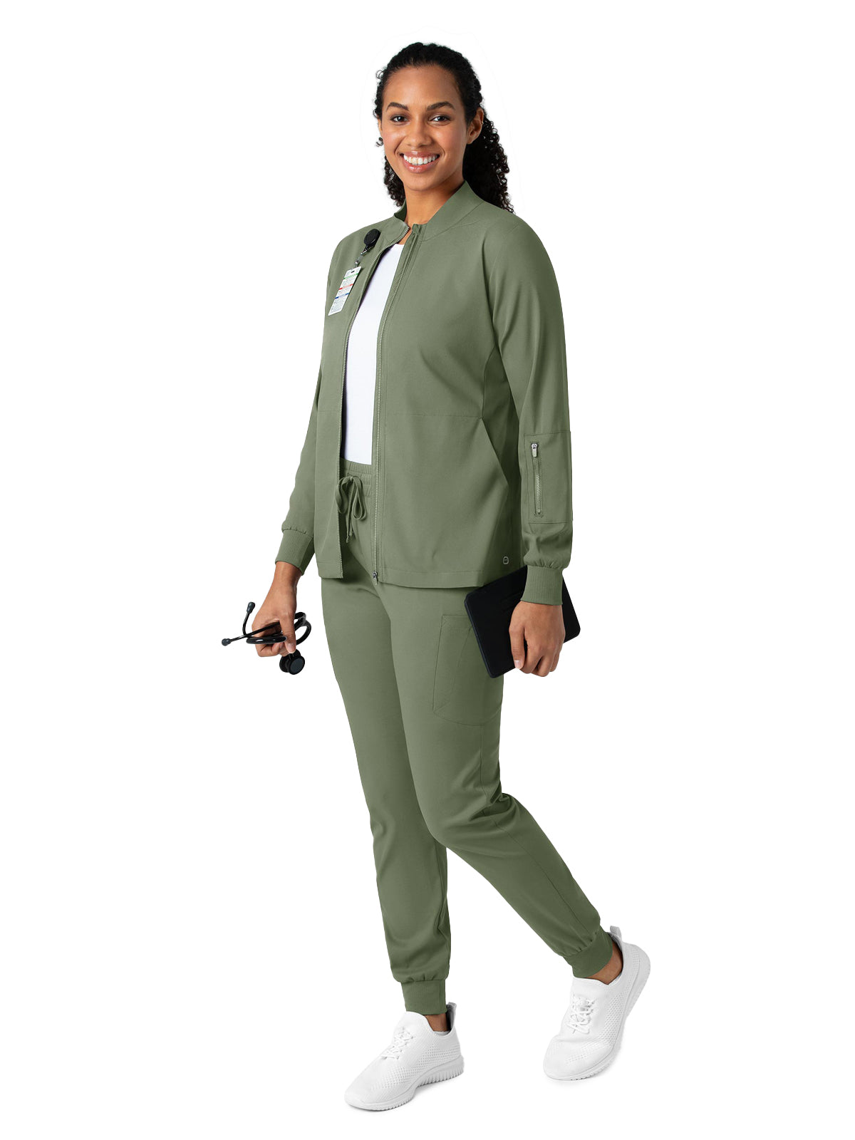 Women's Four-Pocket Warm-Up Jacket