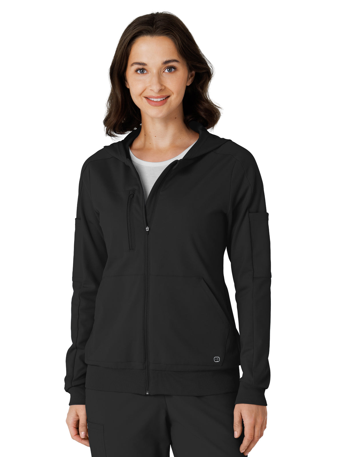 Knit Women’s Four-Pocket Zip Hoodie