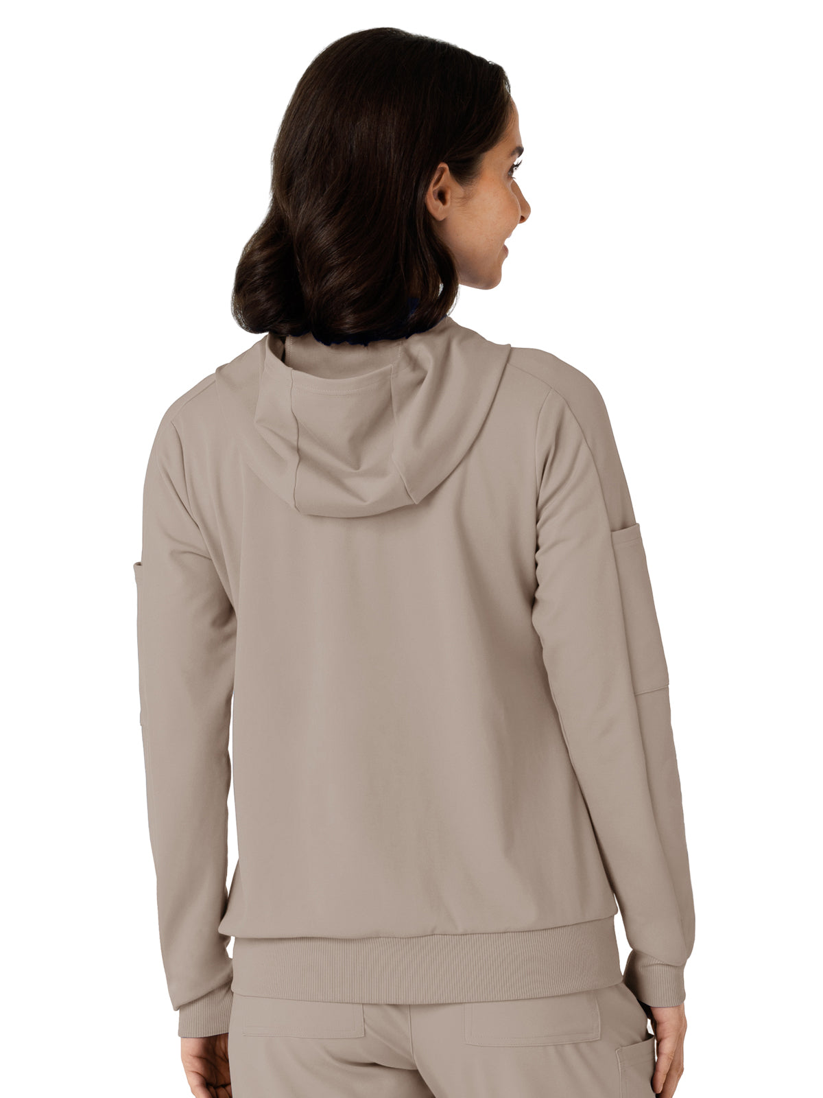 Knit Women’s Four-Pocket Zip Hoodie