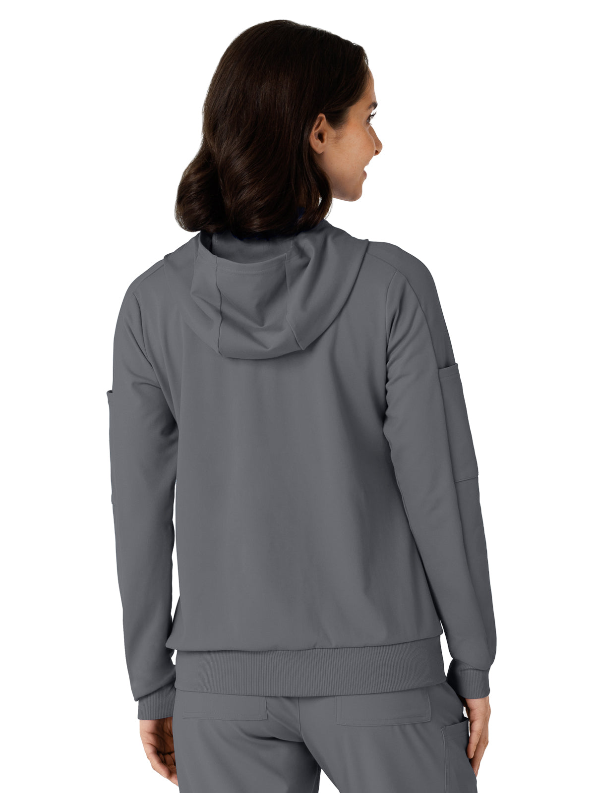 Knit Women’s Four-Pocket Zip Hoodie