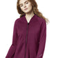 Women's Fleece Full Zip Scrub Jacket