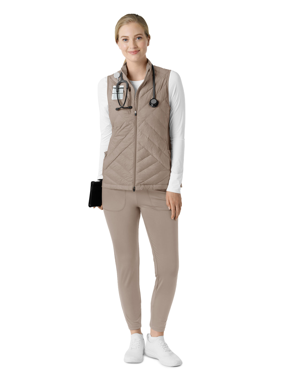 Women's Six-Pocket Quilted Vest