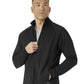 Men's Fleece Full Zip Scrub Jacket