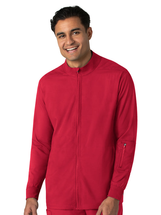 Men's Four-Pocket Warm-Up Jacket