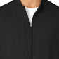 Men's Three-Pocket Zip-Front Warm-Up Scrub Jacket