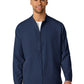 Men's Three-Pocket Zip-Front Warm-Up Scrub Jacket