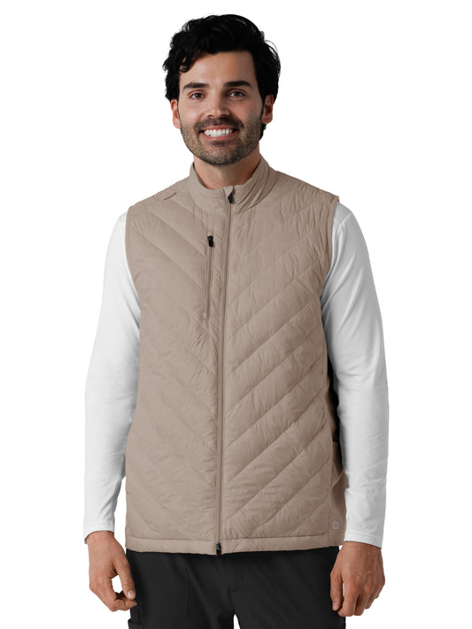 Men's Six-Pocket Quilted Vest