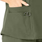 Women's Five-Pocket Modern Fit V-Neck Top - C12113 - Olive