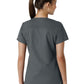 Women's Four-Pocket V-Neck Knit Panel Top