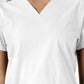 Women's Four-Pocket V-Neck Knit Panel Top