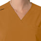 Women's Four-Pocket Oversized V-Neck Scrub Top