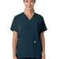 Women's Four-Pocket Oversized V-Neck Scrub Top