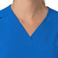 Women's Four-Pocket Oversized V-Neck Scrub Top