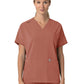 Women's Four-Pocket Oversized V-Neck Top