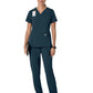 Women's Three-Pocket Flex Panel V-Neck Scrub Top