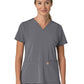 Women's Three-Pocket Flex Panel V-Neck Scrub Top