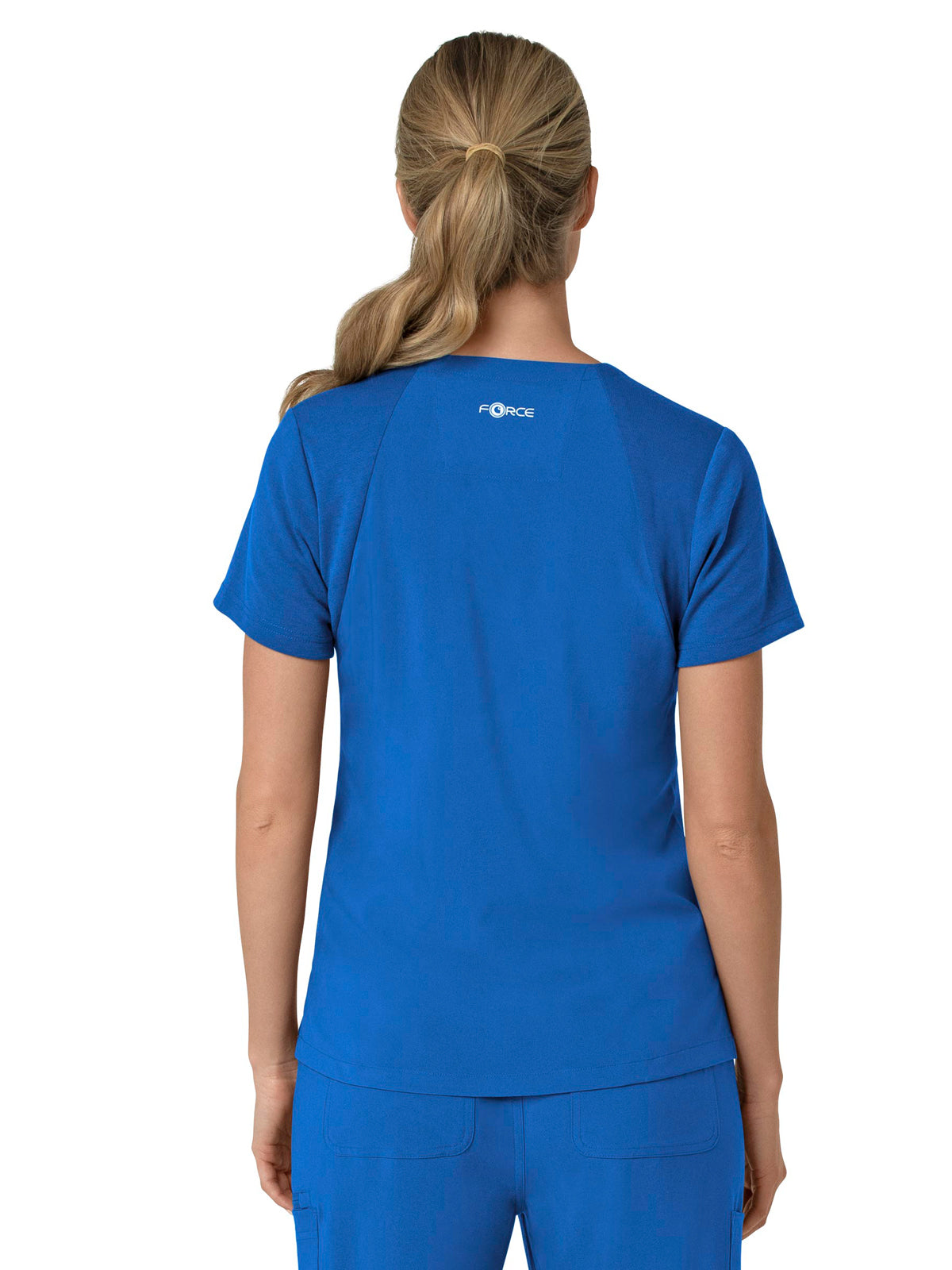 Women's Three-Pocket Flex Panel V-Neck Scrub Top