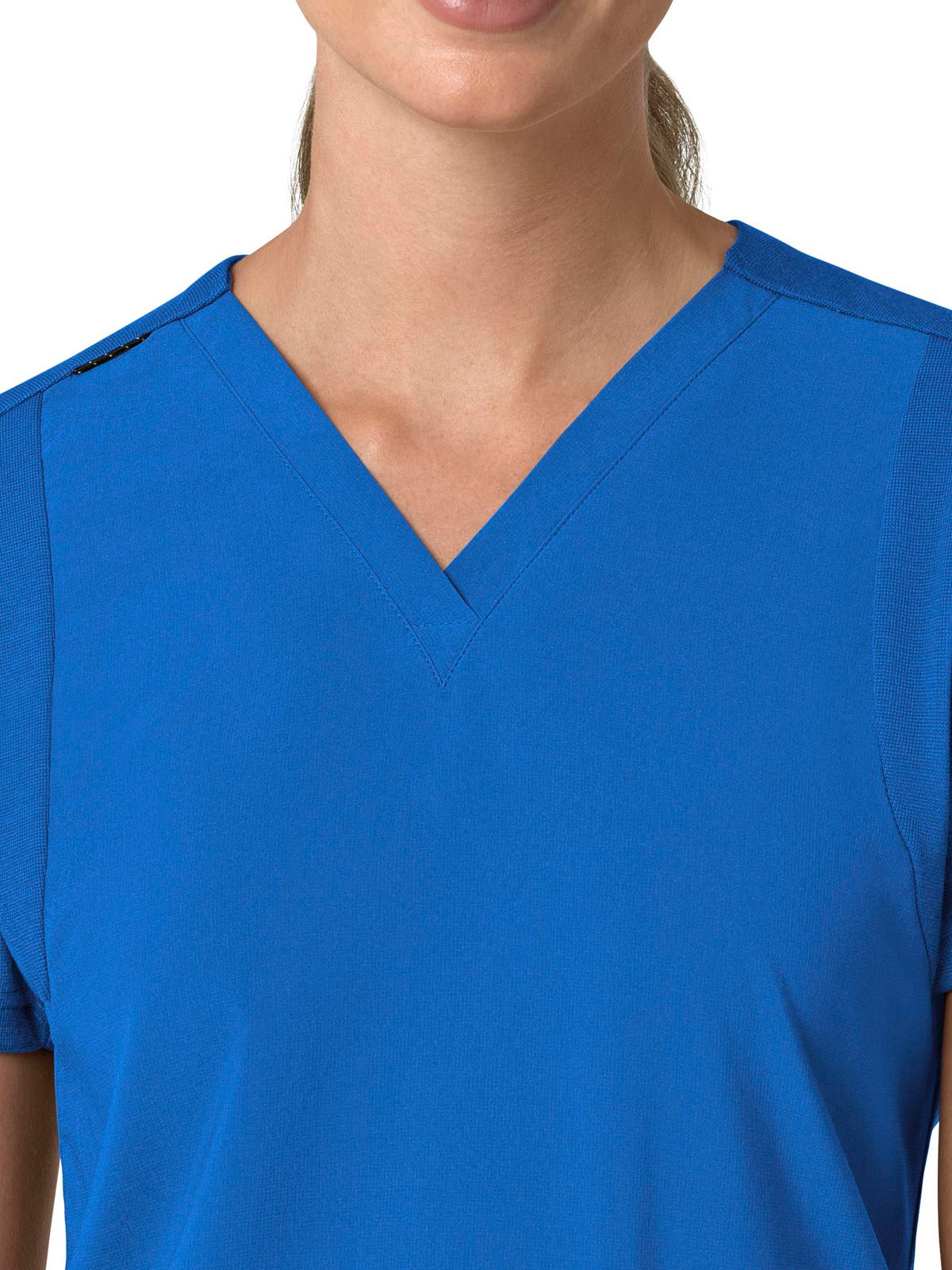 Women's Three-Pocket Flex Panel V-Neck Scrub Top