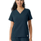 Women's Knit Panel Scrub Top