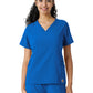 Women's Knit Panel Scrub Top