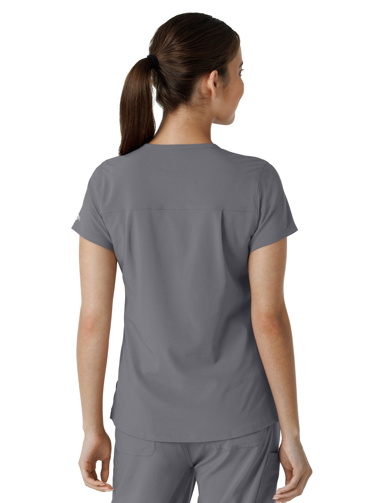 Women's One-Pocket Tuck-In Scrub Top