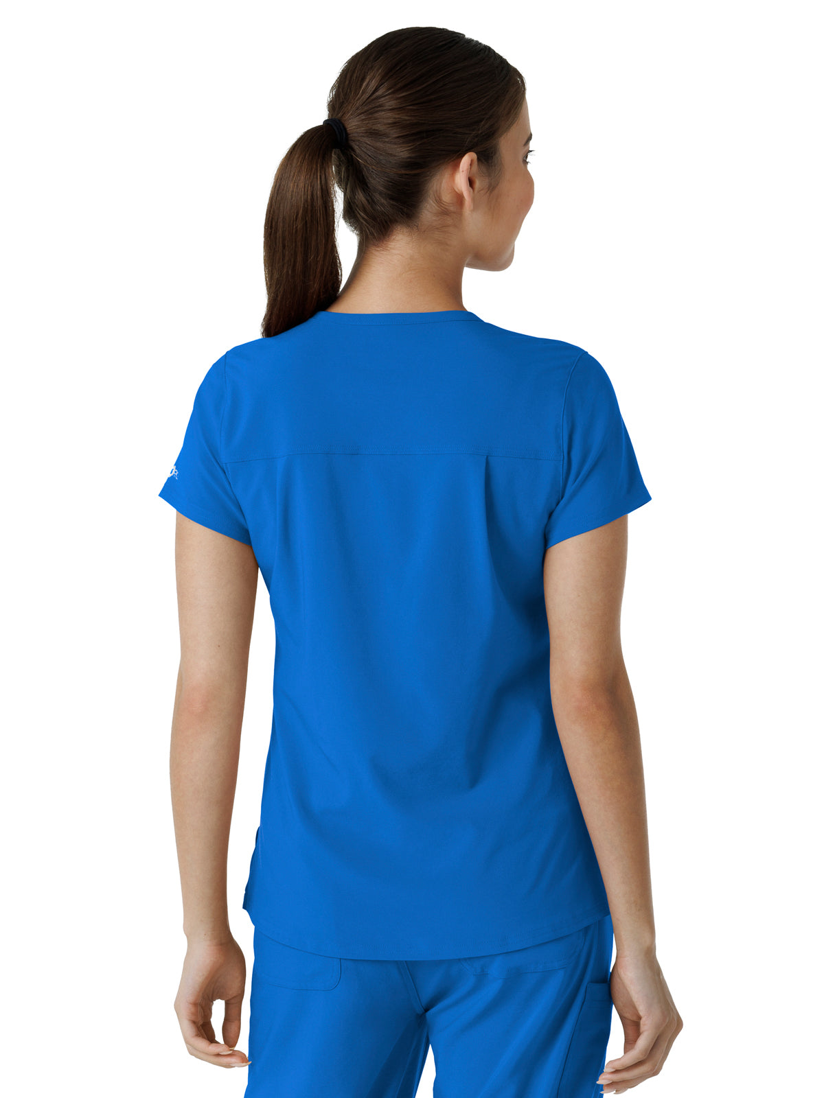 Women's One-Pocket Tuck-In Scrub Top