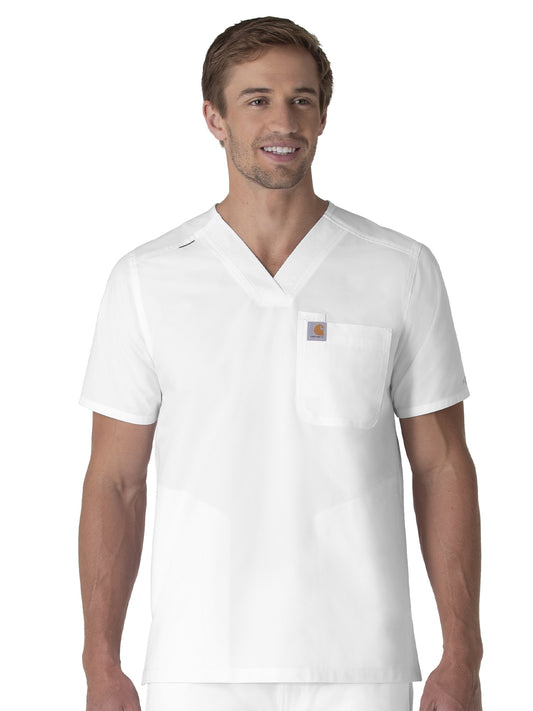 Men's Four-Pocket Modern Fit V-Neck Top