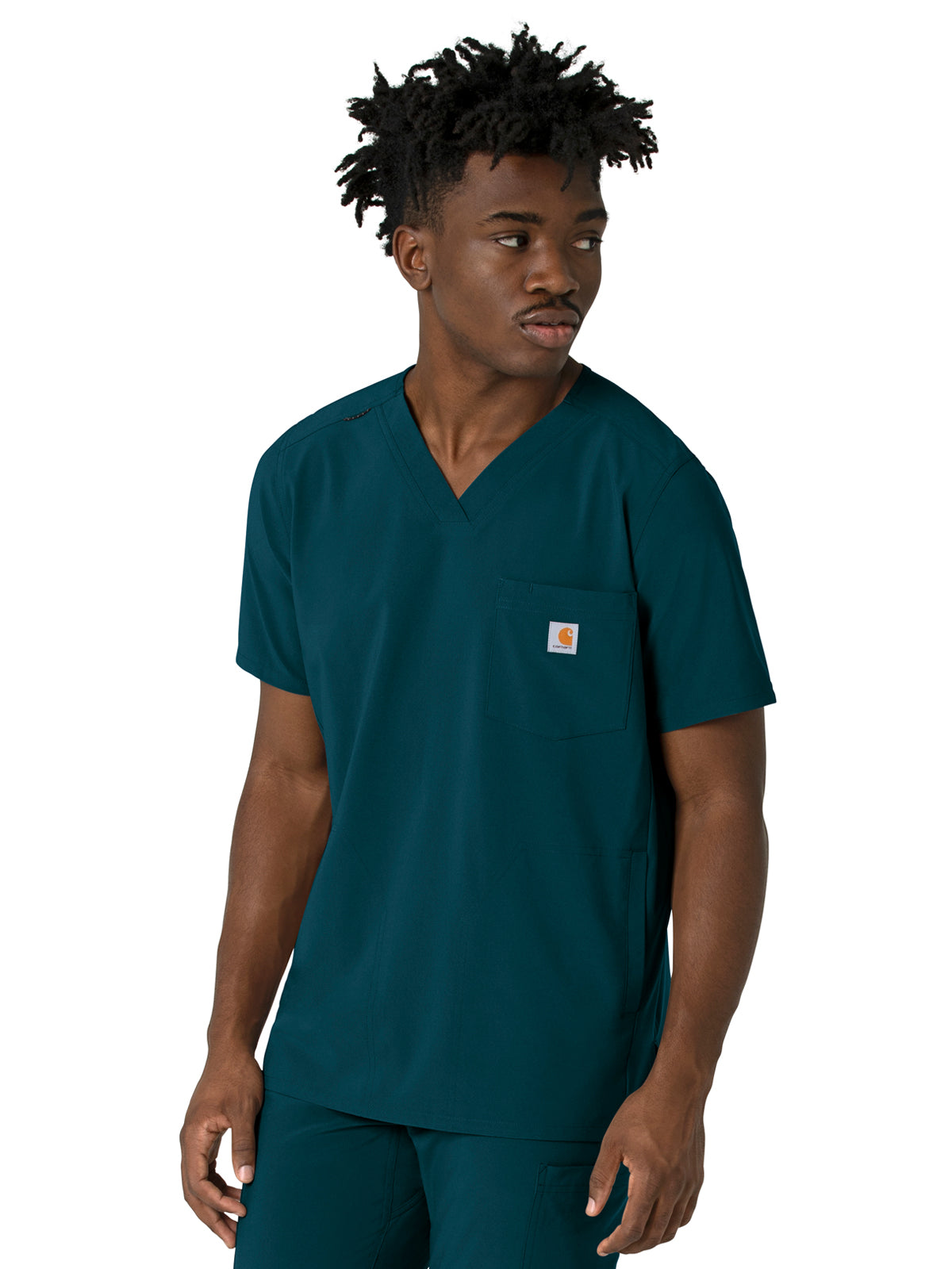 Men's Three-Pocket V-Neck Top