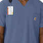 Men's Three-Pocket V-Neck Scrub Top