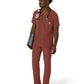 Men's Three-Pocket V-Neck Scrub Top