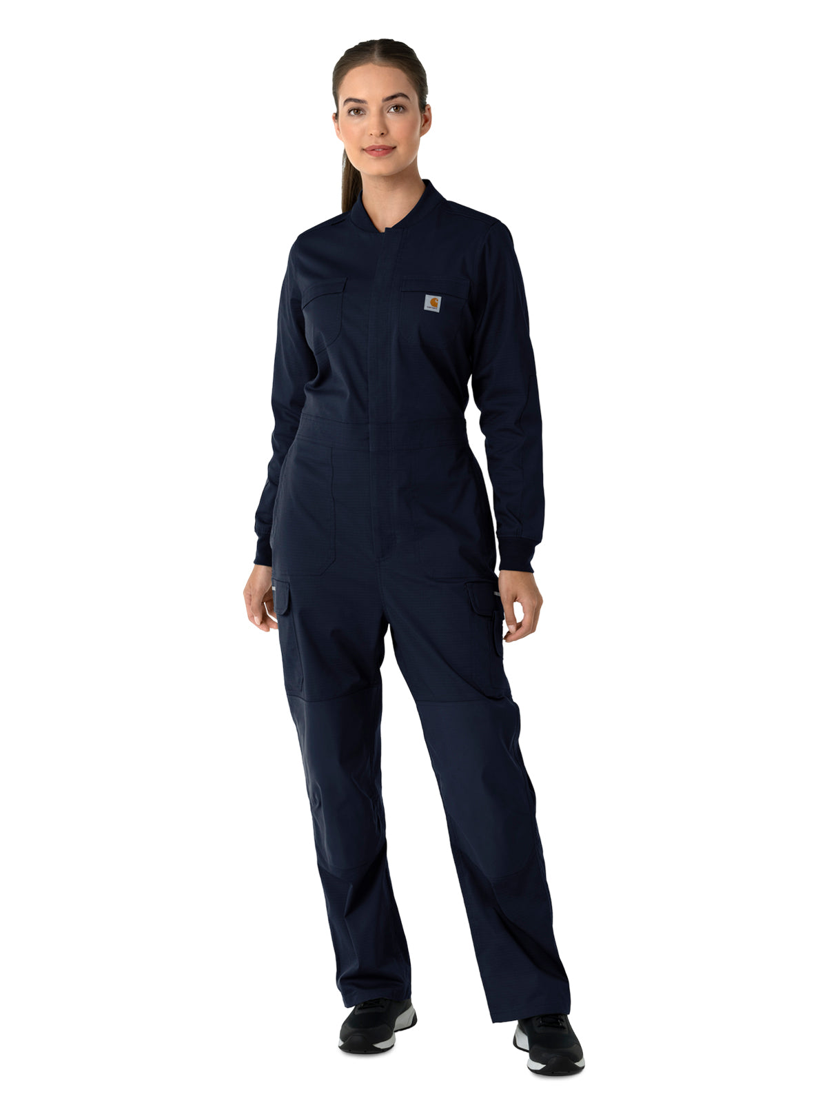Women's Eleven-Pocket Ripstop Coverall - C21418 - Dark Navy