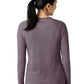 Women's Performance Long Sleeve Tee - C31009 - Black Plum Heather