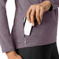 Women's Performance Long Sleeve Tee - C31009 - Black Plum Heather